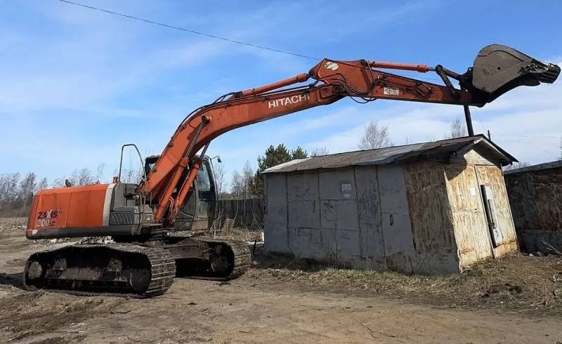 снос гаража