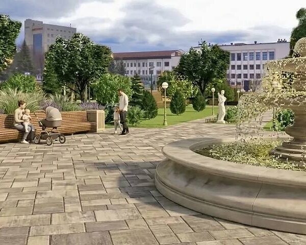 эскиз парка на рапова