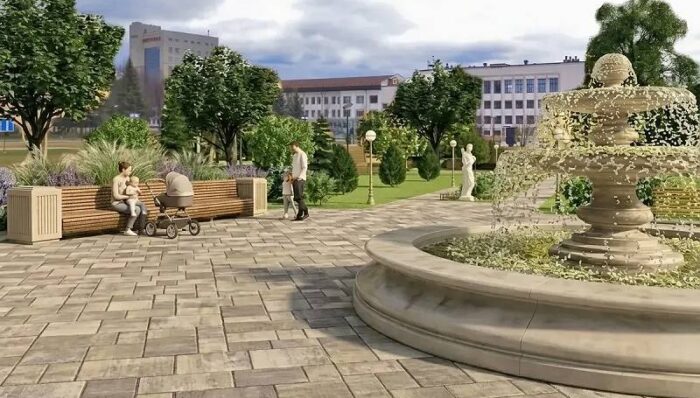 эскиз парка на рапова