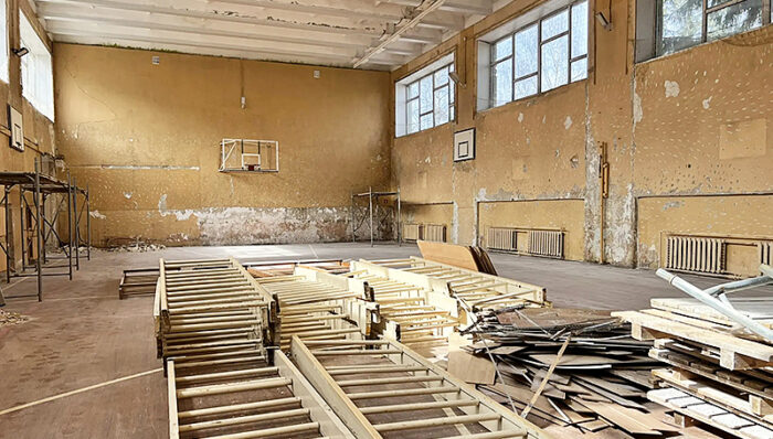 лицей спортзал капремонт