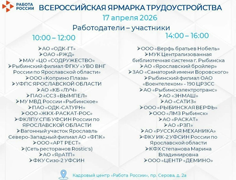 ярмарка трудоустройства