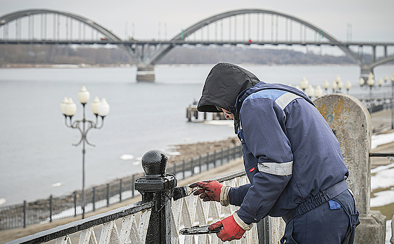 дэс весна субботник покраска ограждений