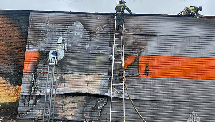 пожар нобелевская