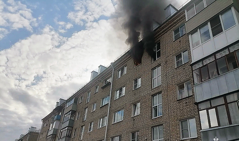 пожар рукавицына