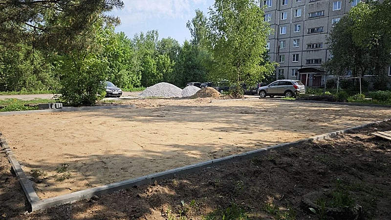 ремонт дворов