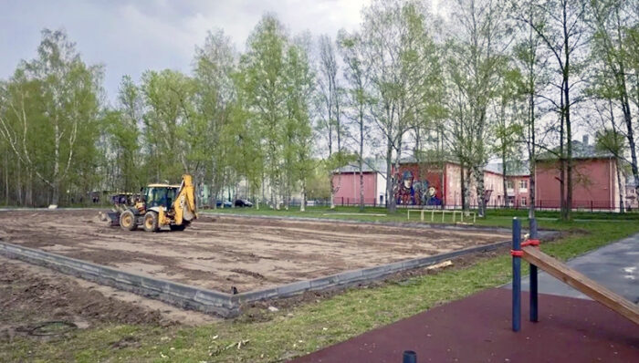 копаево спортплощадка