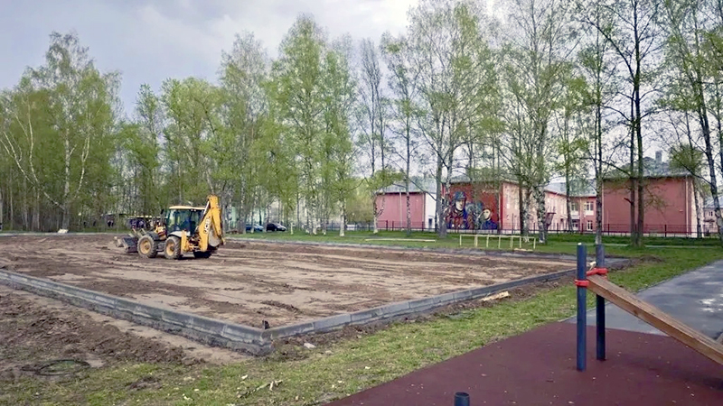 копаево спортплощадка