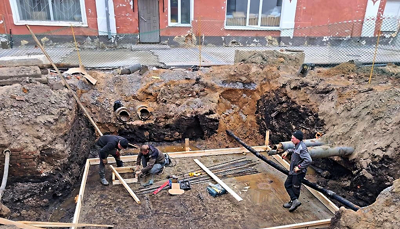 трубы в Преображенском