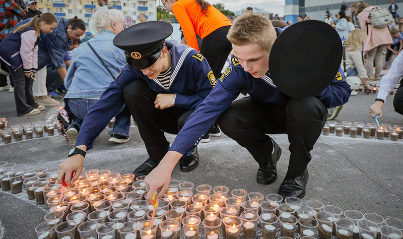 свечи 22 июня