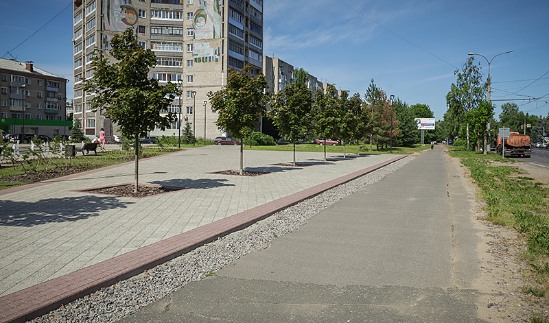 тротуар серова