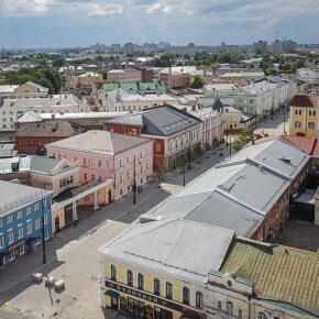 Рыбинск, пешеходный центр