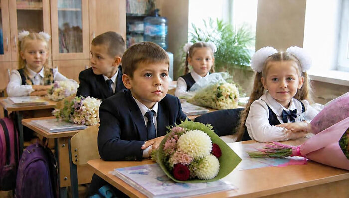 первоклассники школа 1 сентября