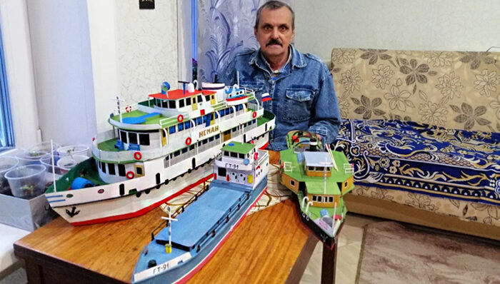 речник макет судна