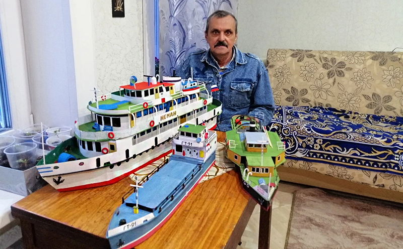речник макет судна