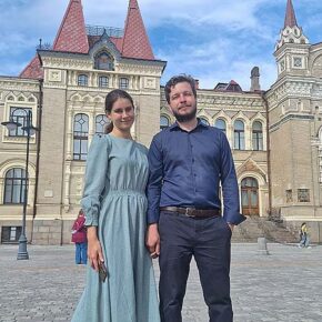 Софья и Алексей на Красной площади
